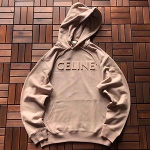 Khaki Celine hoodie
